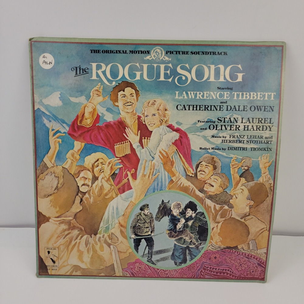 The Rogue Song Original Motion Picture Soundtrack Vinyl LP 2019 Laurel & Hardy